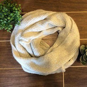 Cream infinity scarf